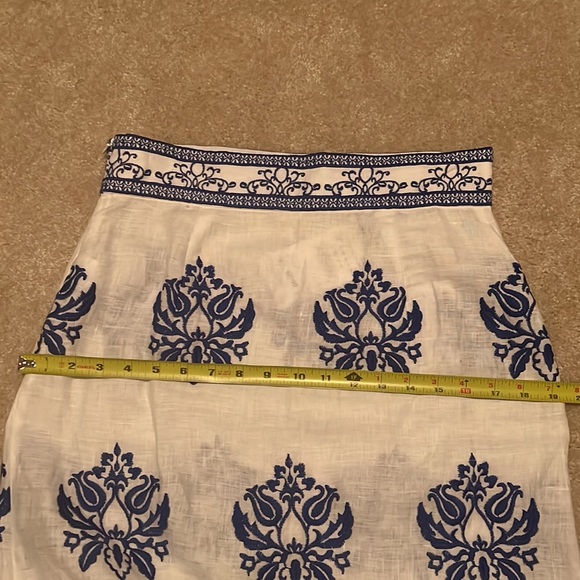 ZARA VIRAL EMBROIDERED SKIRT - Picture 15 of 15